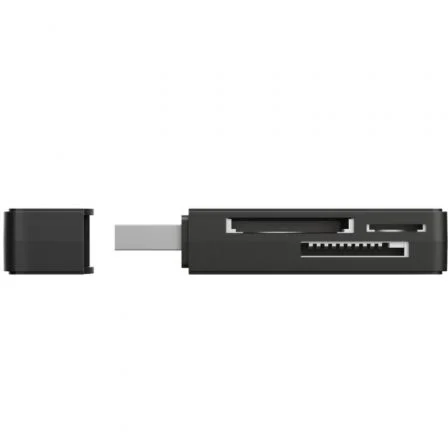 Trust Nanga 21935 Lector de tarjetas USB 3.1 Negro